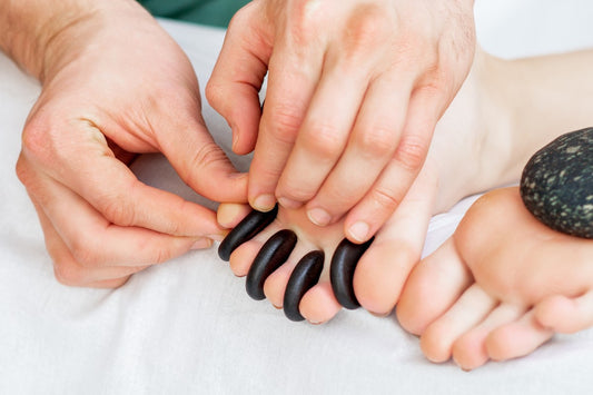 Massage aux pierres chaudes