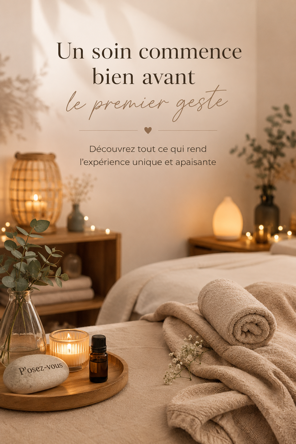 Un soin commence bien avant le premier geste