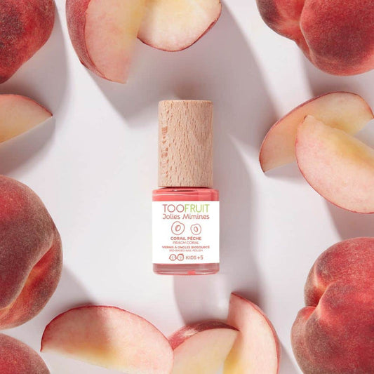 Jolies Mimines - vernis biosourcé Pêche