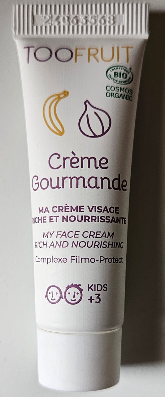 ma crème visage gourmande format voyage