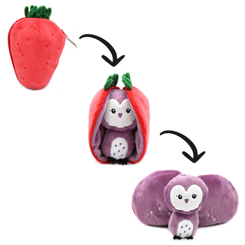 Hibou fraise