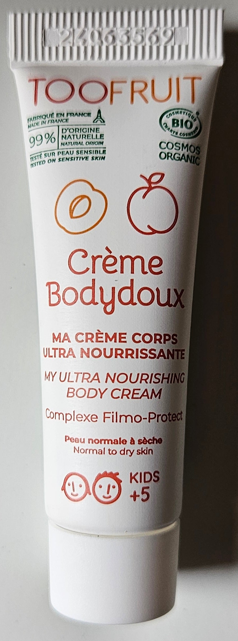 ma crème corps nourrissante format voyage