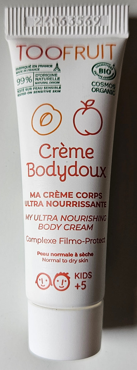 ma crème corps nourrissante format voyage