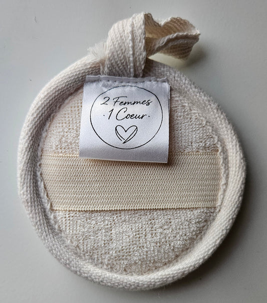 coton de gommage visage