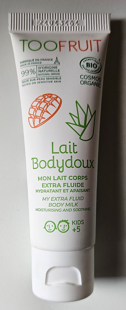 Mon lait corps en format voyage